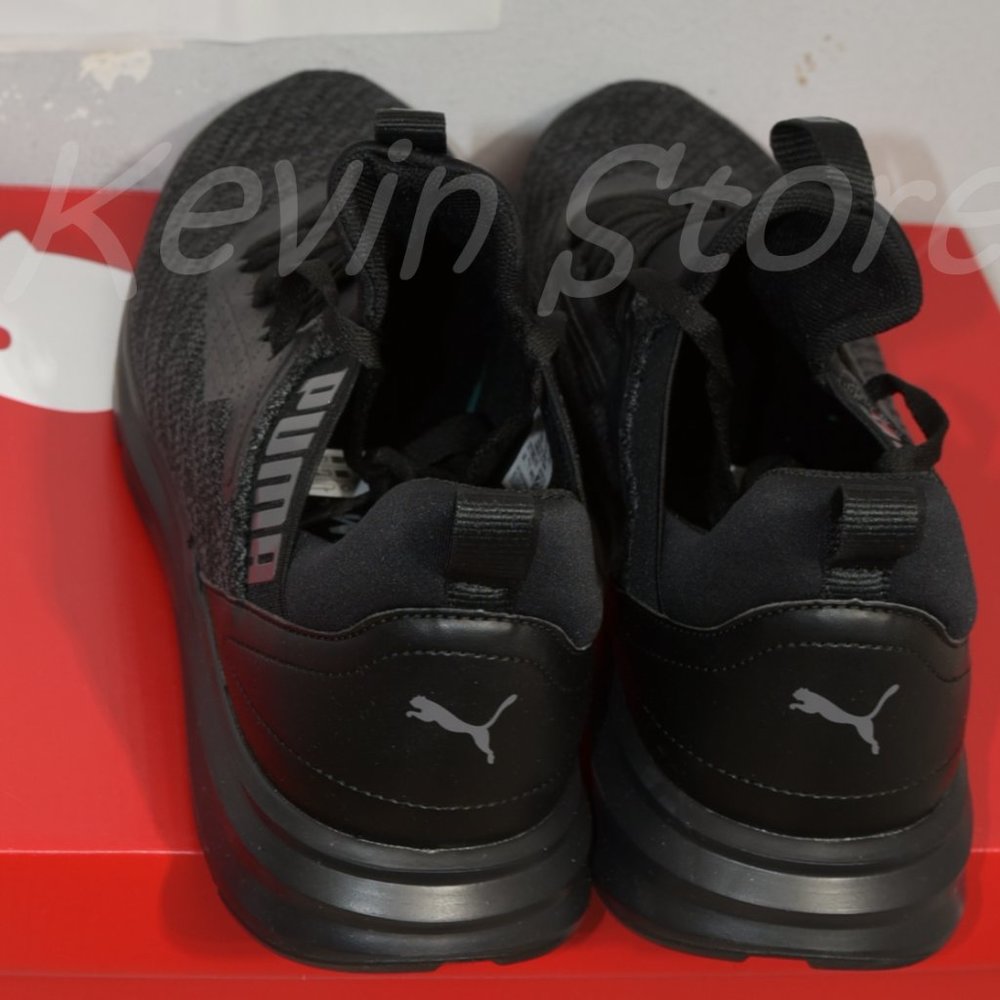Black Puma Men's Enzo Beta Woven V3 Sneaker - Picture 3 of 5